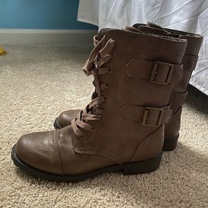 Brown boots